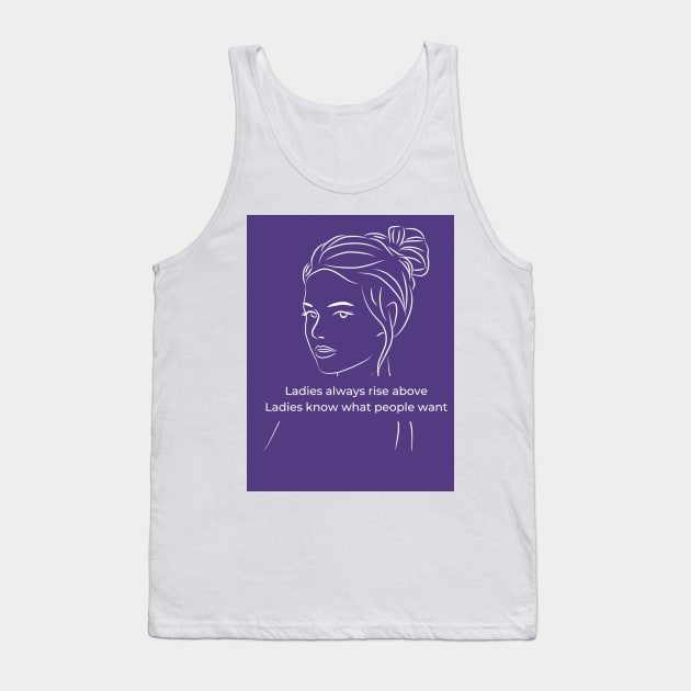 Ladies >>> Tank Top by ThePureAudacity